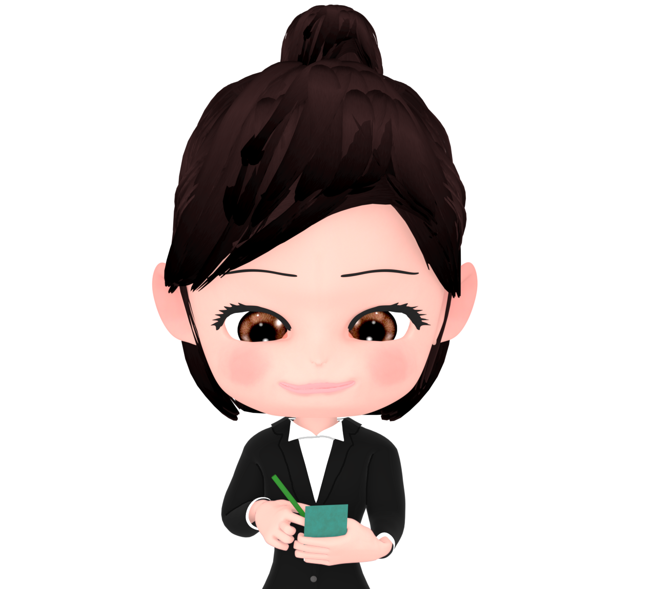 memo woman office worker img