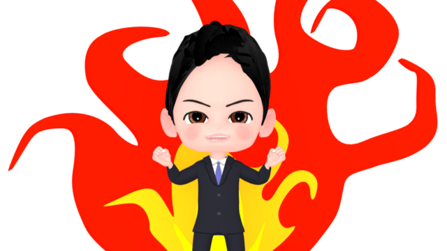motivated burning office worker img