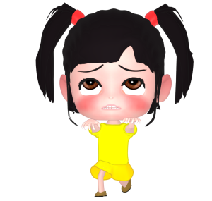おばけごっこのイラスト