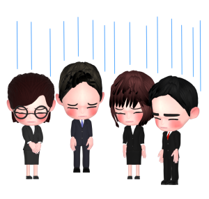 成果が出ない会社員のイラスト