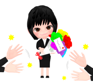 退職のイラスト