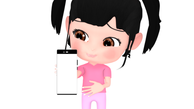 smartphone laughing girl img