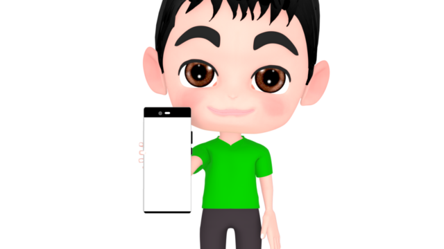smartphone show boy img