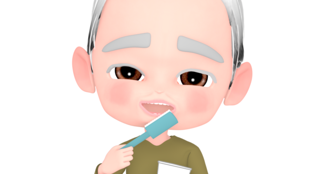 tooth brushing elderly img