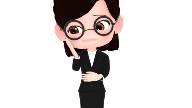 troubled woman office worker img