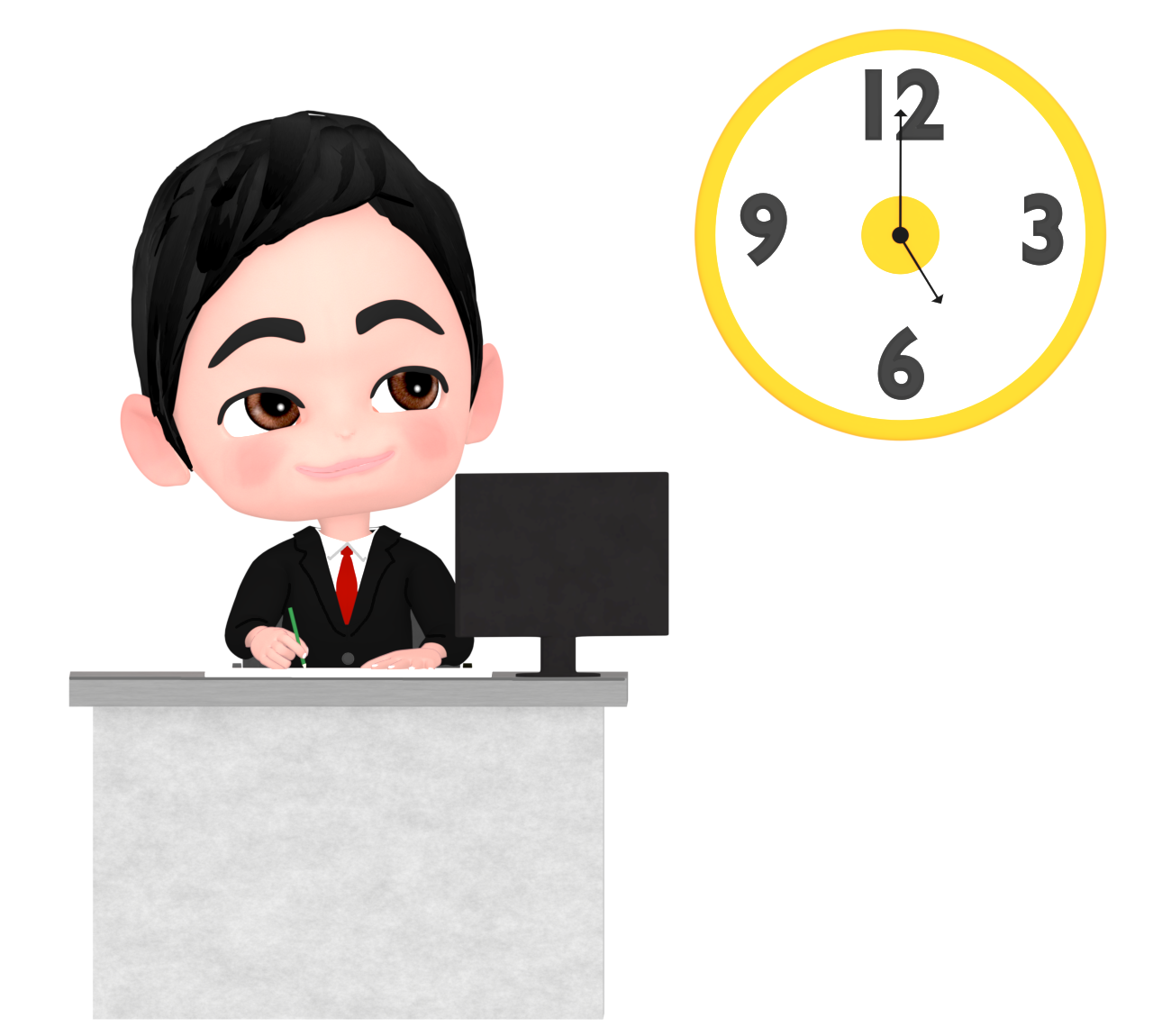 watch man office worker img