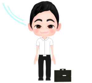 クールビズのイラスト