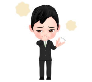スメハラのイラスト