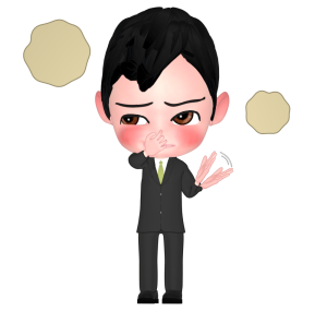 スメハラのイラスト