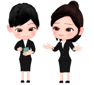業務の引き継ぎのイラスト