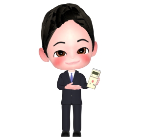 ボイスレコーダーを使う会社員のイラスト