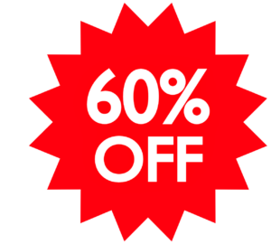 60%OFFのイラスト