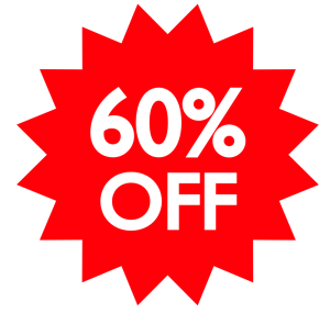 60%OFFのイラスト