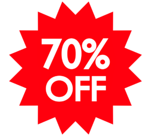 70%OFFのイラスト