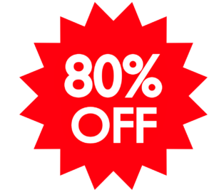 80%OFFのイラスト
