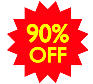 90%OFFのイラスト
