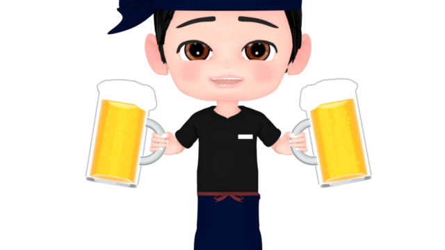 beer izakaya waiter img
