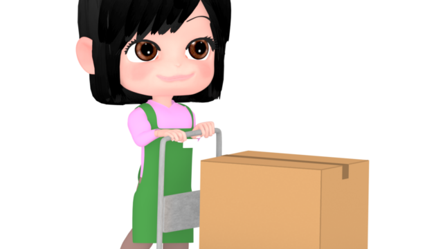 cart stocking woman clerk img