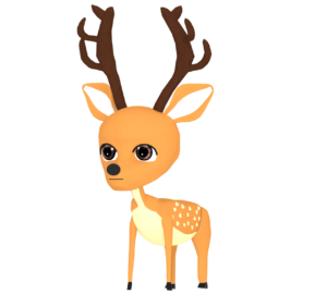 鹿のイラスト
