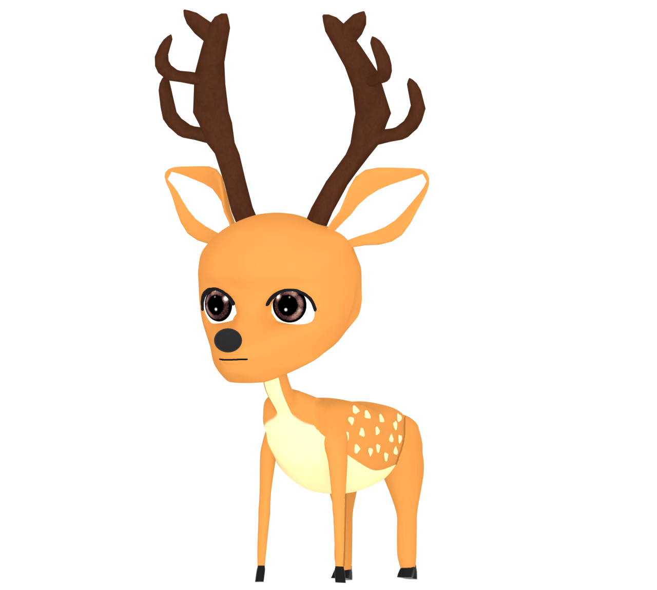 鹿のイラスト