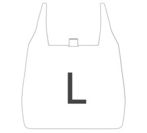 Lサイズレジ袋のイラスト