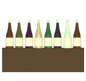 酒棚のイラスト