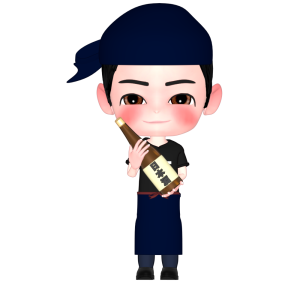 酒屋の男の子のイラスト