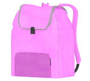 リュックサックのイラスト