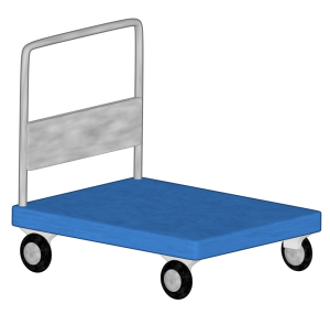 台車のイラスト