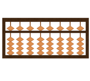 そろばんのイラスト