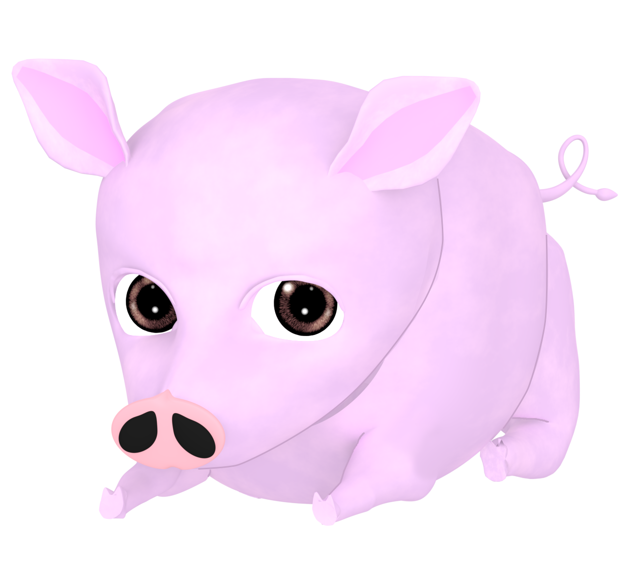 豚のかわいいイラスト