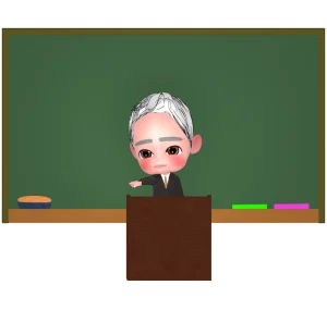 学校の先生のイラスト