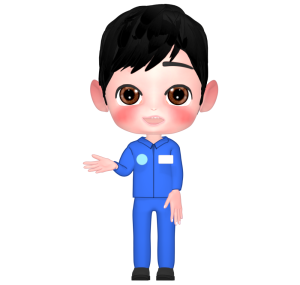 ブルースーツを着る宇宙飛行士のイラスト