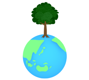 地球に優しい環境のイラスト