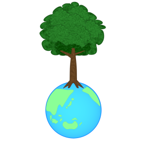 地球に優しい環境のイラスト