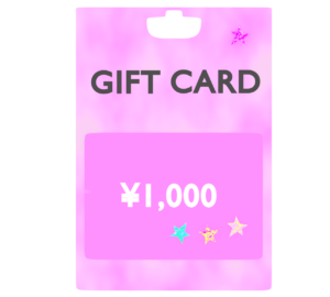 ギフトカードのイラスト