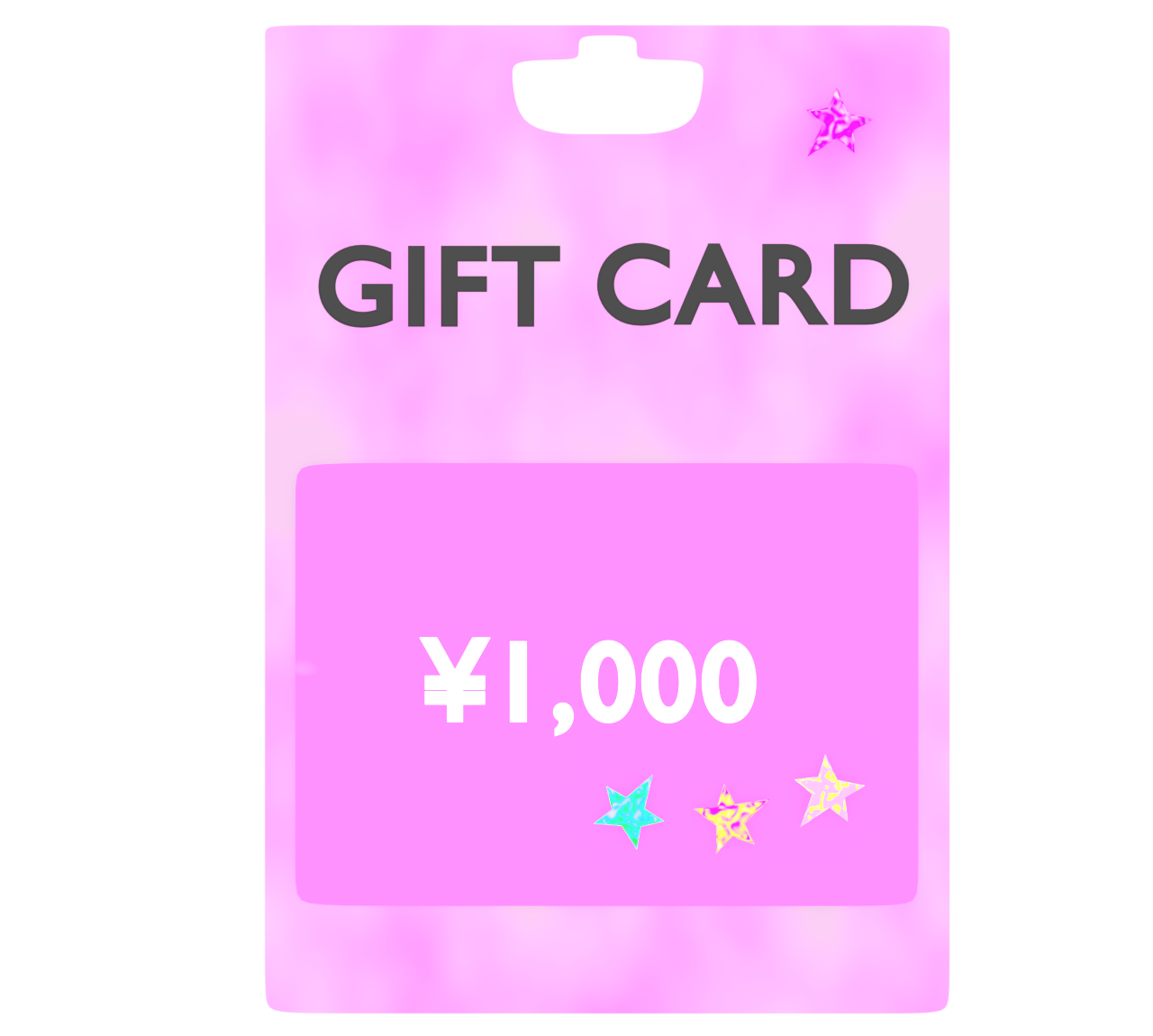 ギフトカードのイラスト