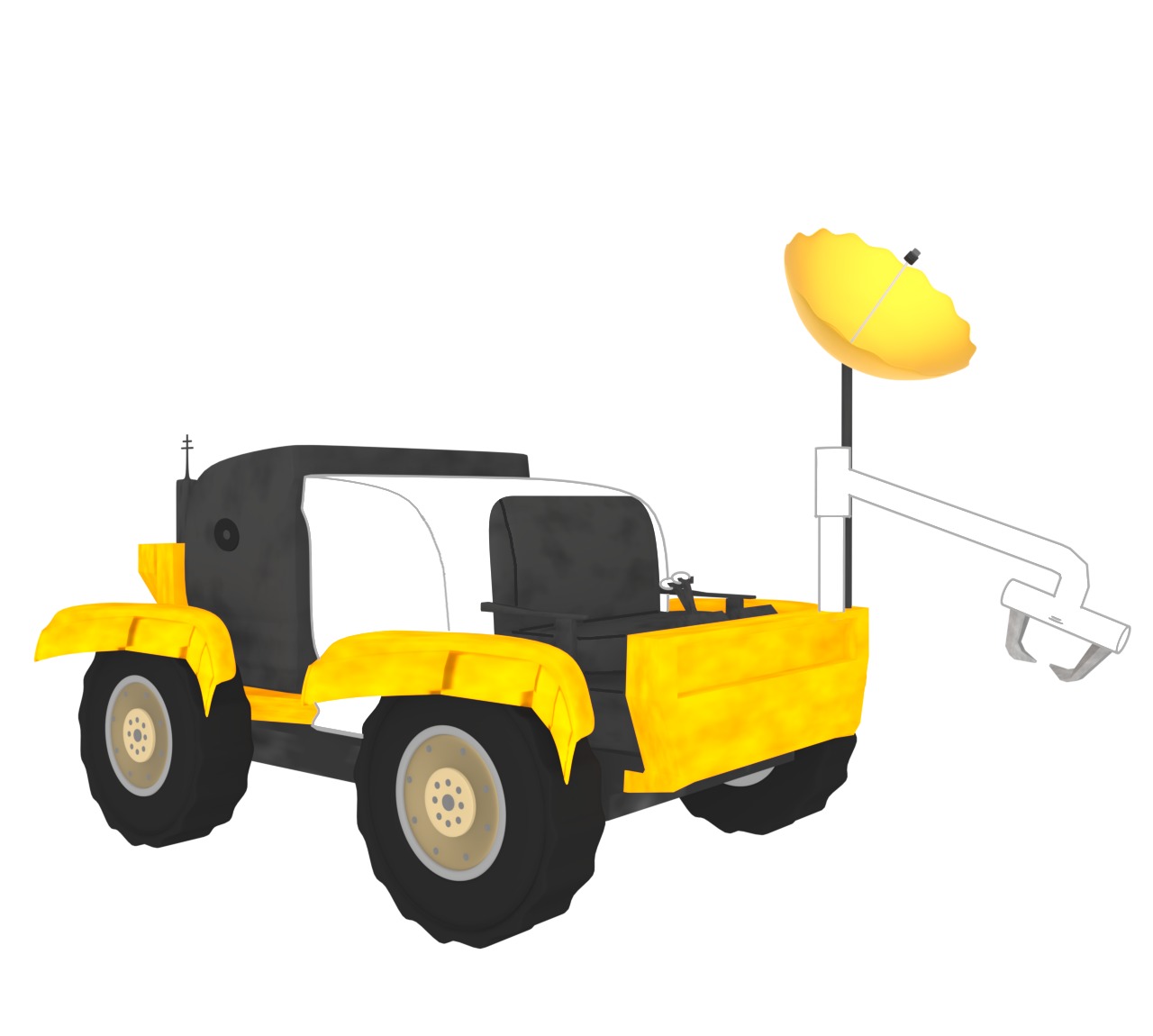 月面車のイラスト