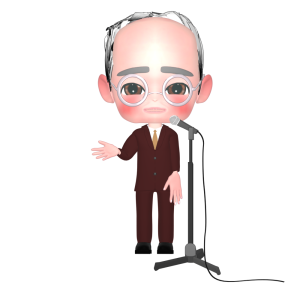 校長先生のイラスト