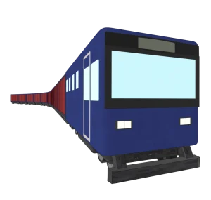 かわいい貨物列車のイラスト