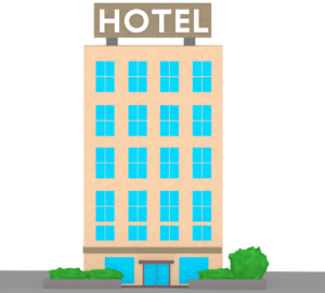 ホテルのイラスト