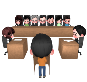 裁判員制度のイラスト