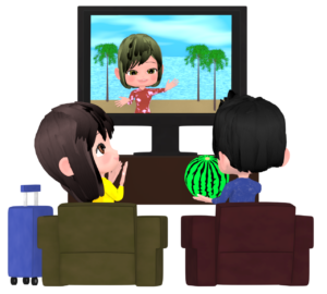 オンラインツアーのイラスト