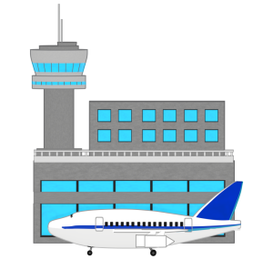 空港のイラスト