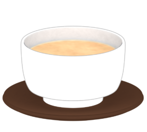 玄米茶のイラスト