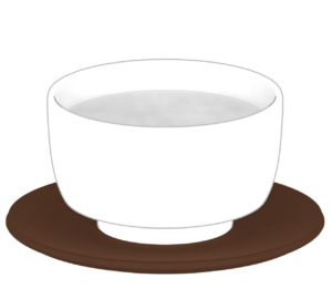 白湯のイラスト