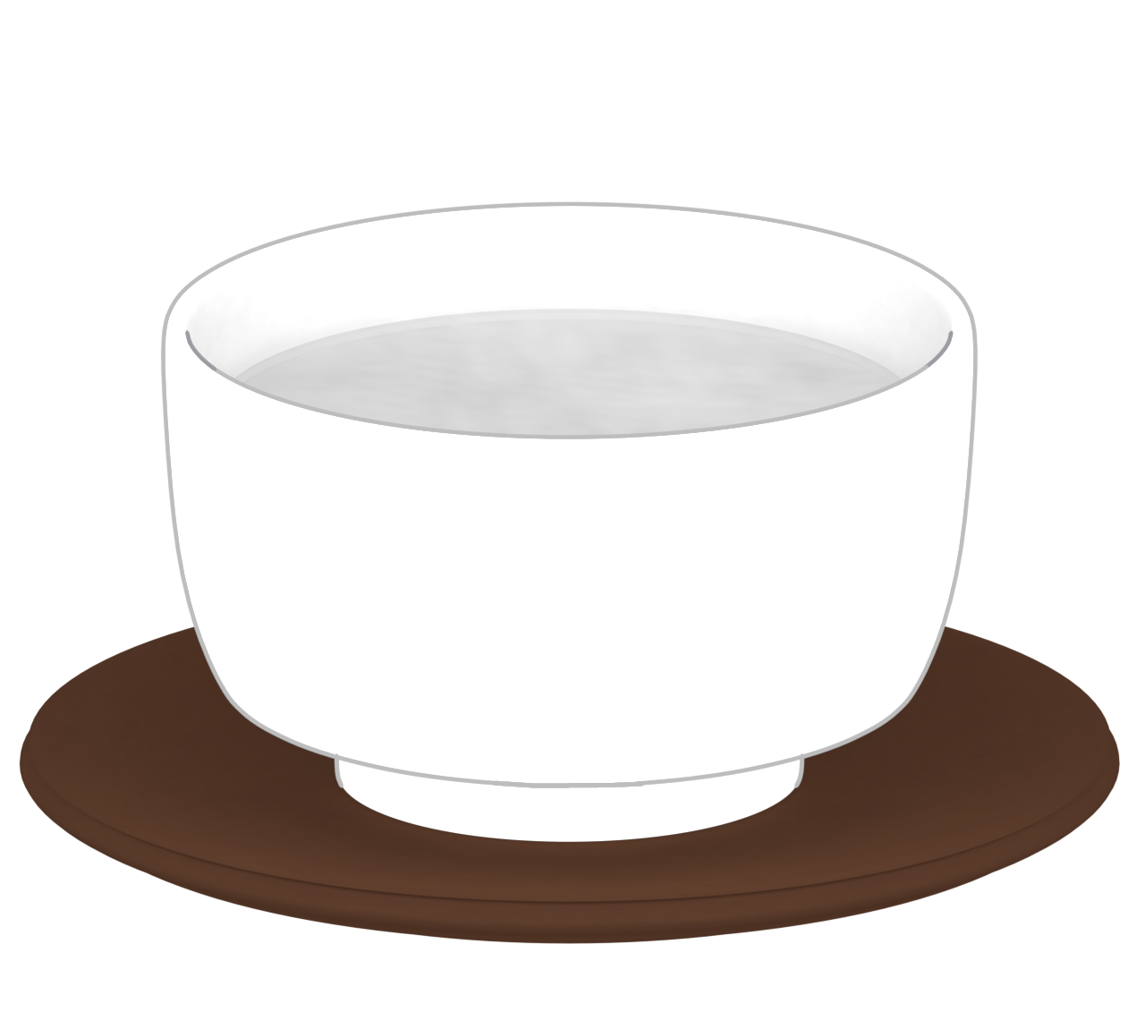 白湯のイラスト