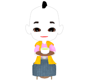 からくり人形のイラスト