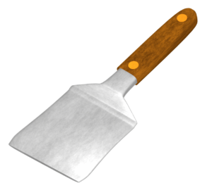 ヘラのイラスト