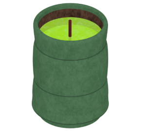 茶柱のイラスト